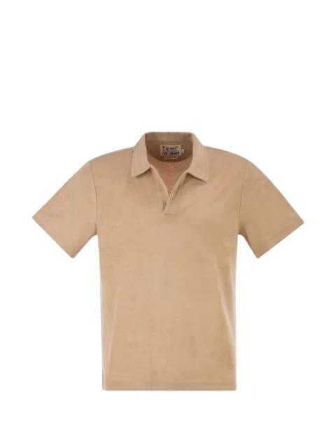terry-cloth polo shirt by MC2 SAINT BARTH