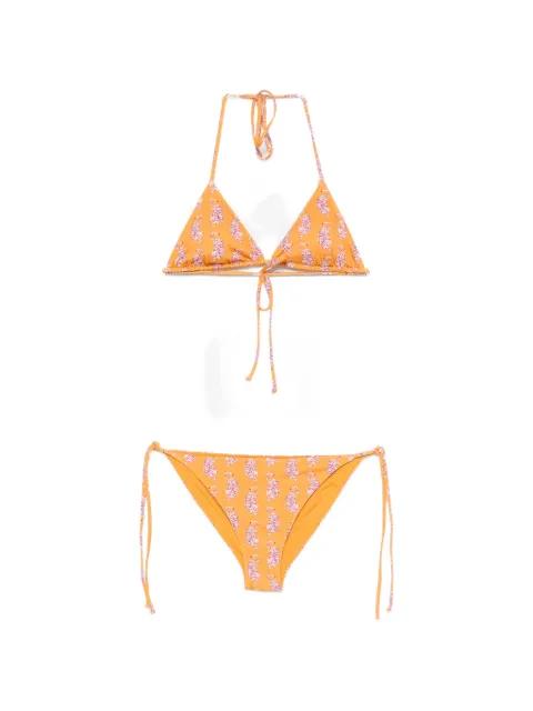 tiger-print bikini by MC2 SAINT BARTH
