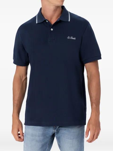 tipped polo shirt by MC2 SAINT BARTH