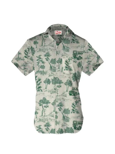 toile print shirt by MC2 SAINT BARTH