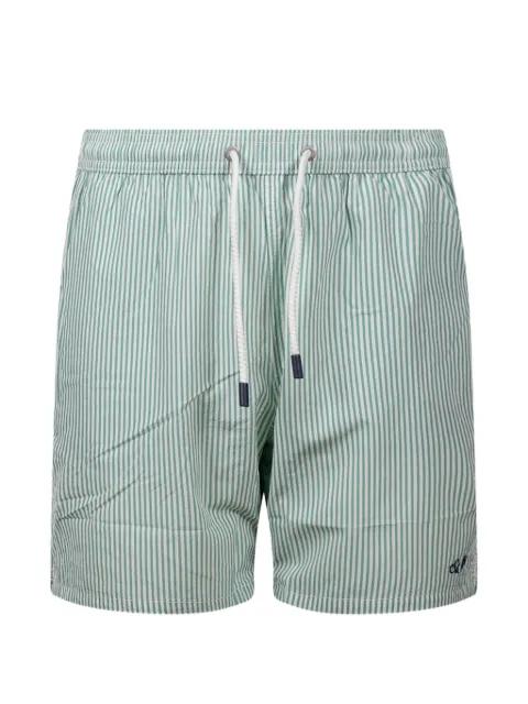vertical-striped drawstring swim shorts by MC2 SAINT BARTH