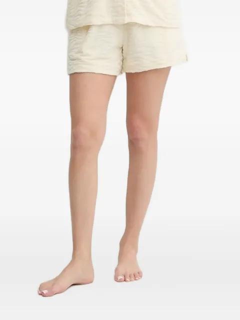 wave-textured shorts by MC2 SAINT BARTH