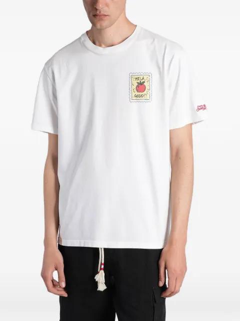x Alessandro Enriquez Mela Godo-print Portland T-shirt by MC2 SAINT BARTH