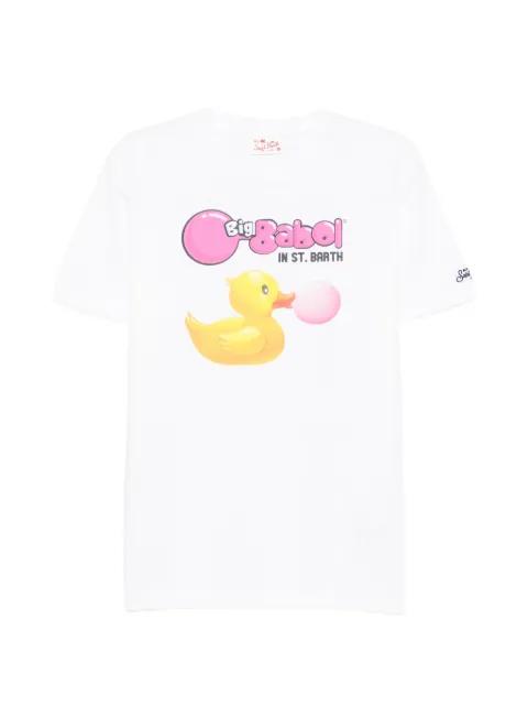 x Big Babol Denver print-detail T-shirt by MC2 SAINT BARTH
