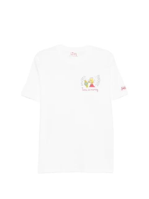 x Disney Portofino print-detail T-shirt by MC2 SAINT BARTH