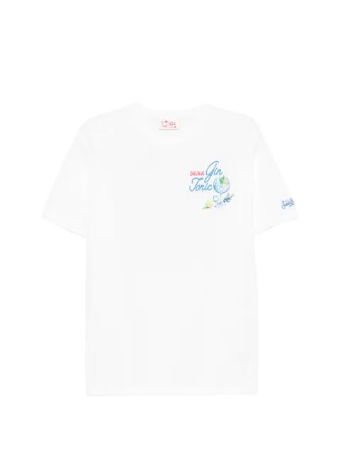 x Gin Portland print-detail T-shirt by MC2 SAINT BARTH
