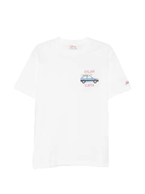 x Panda Portofino graphic-print T-shirt by MC2 SAINT BARTH