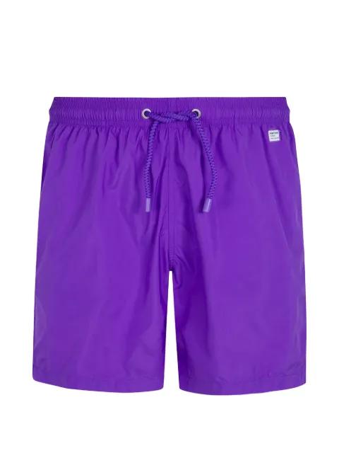 x Pantone Lighting logo-patch drawstring swim shorts by MC2 SAINT BARTH