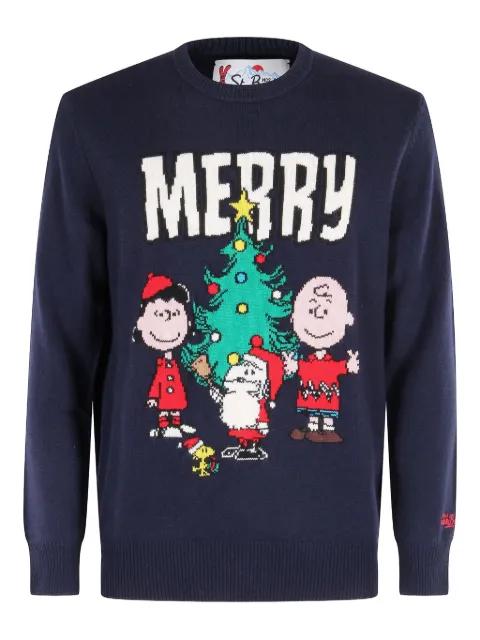 x Peanuts Heron crew-neck sweater by MC2 SAINT BARTH