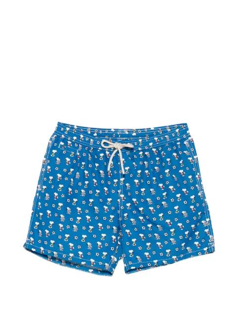 x Peanuts drawstring swim shorts by MC2 SAINT BARTH