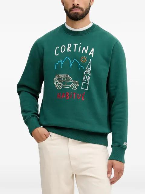 x Peanuts embroidered sweatshirt by MC2 SAINT BARTH