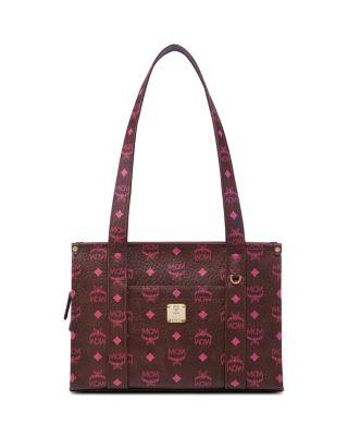 Aren VI Small Monogrammed Tote Bag by MCM