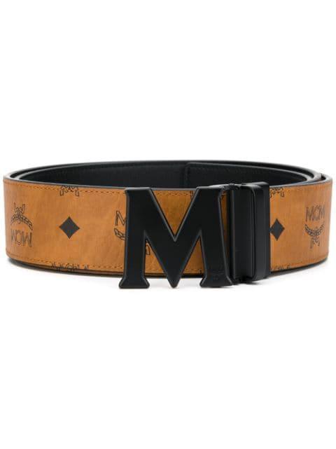 Claus M matte reversible belt by MCM