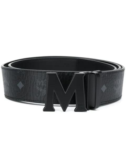 Claus M matte reversible belt by MCM