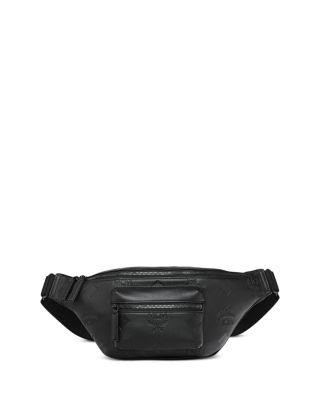 Fursten Medium Maxi Monogram Embossed Leather Belt Bag by MCM