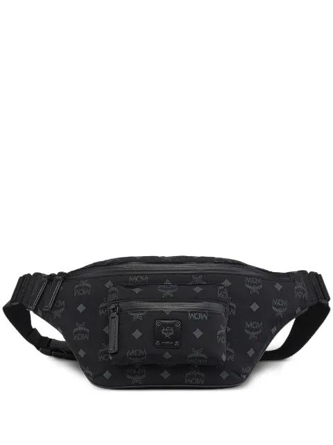 Fursten monogram-pattern belt bag by MCM