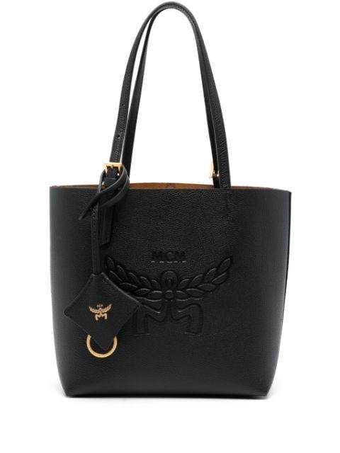 Himmel leather tote bag by MCM
