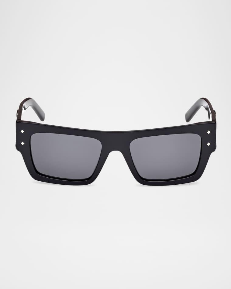 Men's MW0014M Acetate Rectangle Sunglasses by MCM