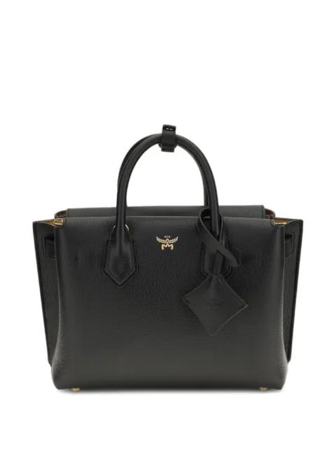 Milla logo-charm tote bag by MCM