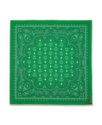Paisley Cotton-Silk Scarf by MCM