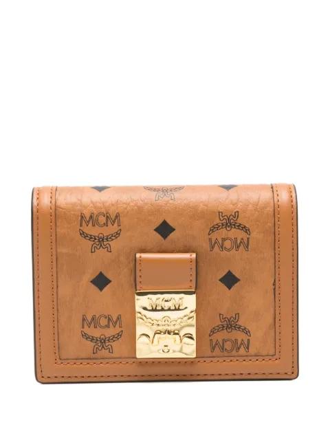 Tracy logo buckle wallet by MCM