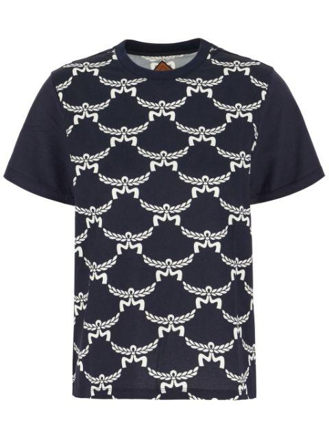logo-print T-shirt by MCM