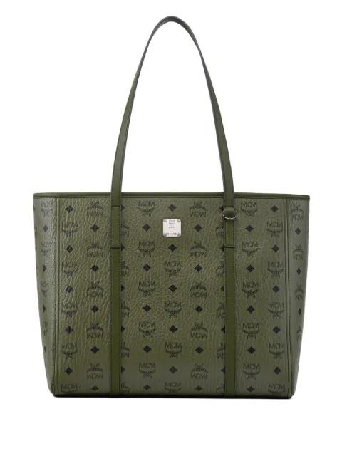 medium Toni leather shopper bag by MCM