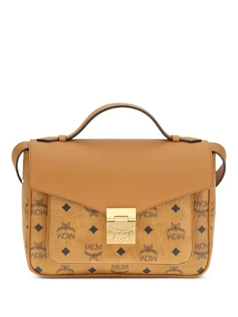medium Tracy monogram cross body bag by MCM