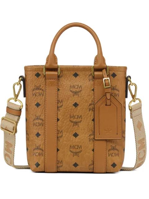 mini Aren print tote bag by MCM