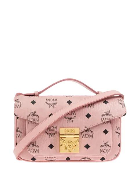 monogram flap crossbody bag by MCM
