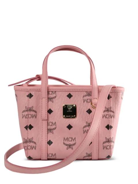 monogram logo-plaque tote bag by MCM