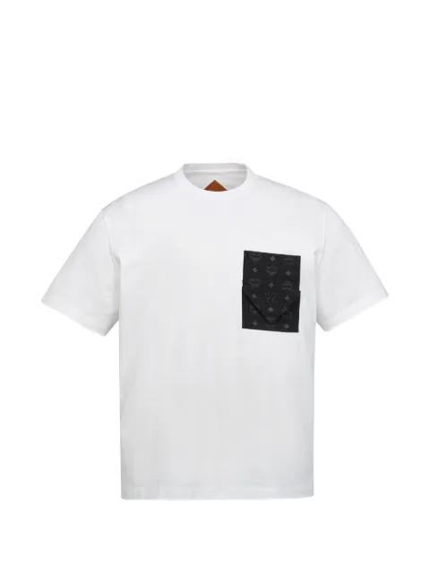 monogram-patch T-shirt by MCM