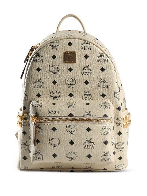small Stark side studs backpack by MCM