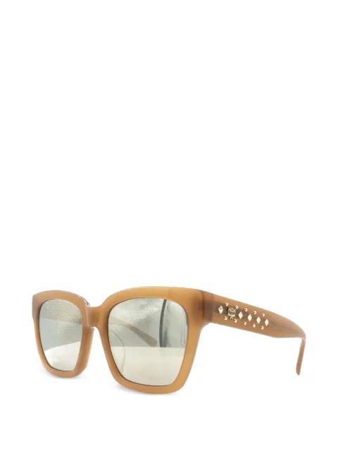 stud-embellished cat-eye sunglasses by MCM