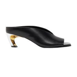 Armadillo leather sandals by MCQUEEN
