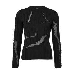 Destryed long sleeve jumper by MCQUEEN