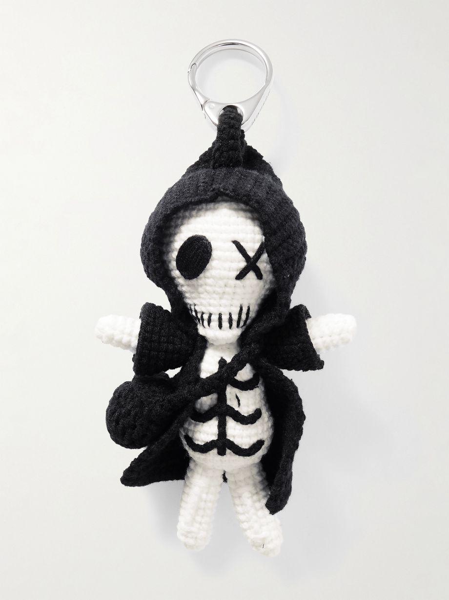 Doll crocheted cotton-blend charm by MCQUEEN