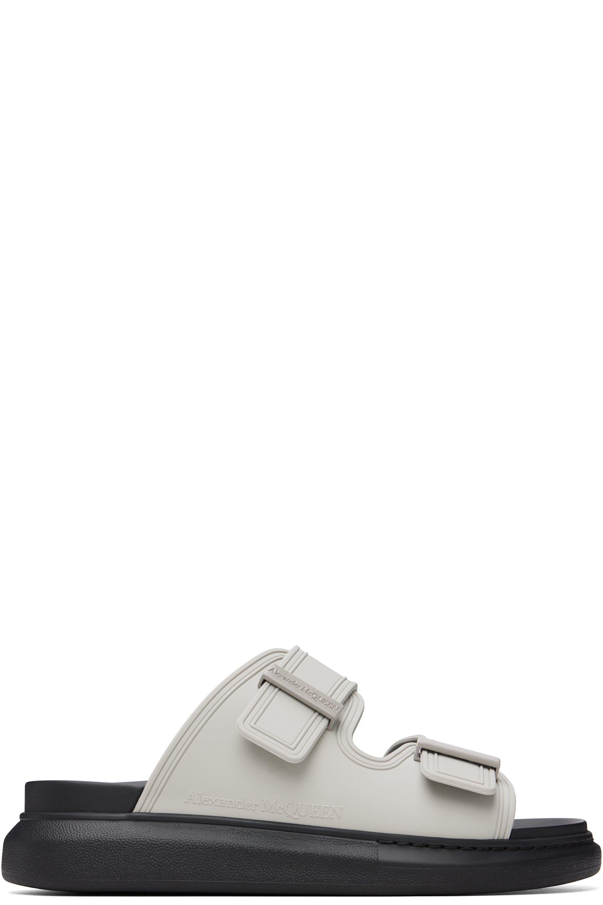 Gray Hybrid Slides by MCQUEEN