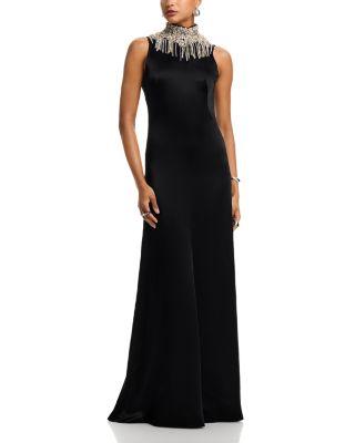 Hammered Satin Gown by MCQUEEN