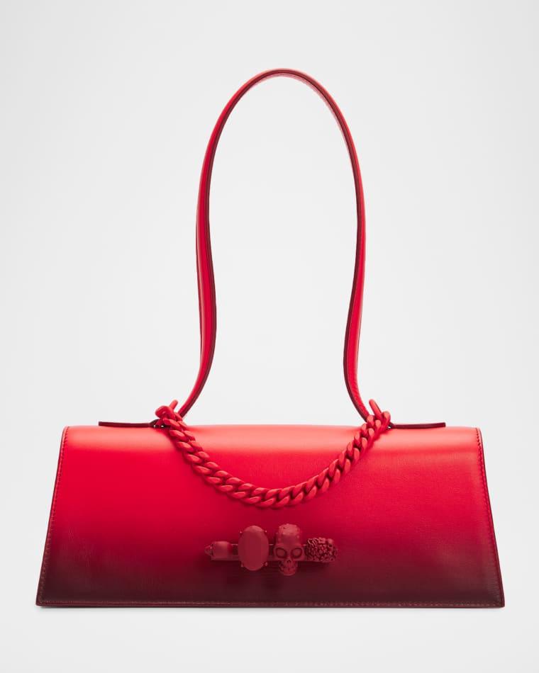 Jeweled Ombre Leather Shoulder Bag by MCQUEEN