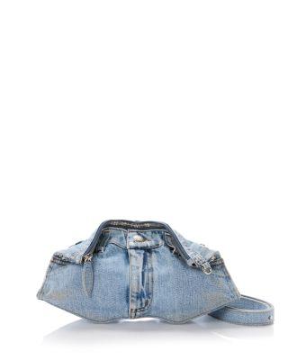 Manta Denim Shoulder Bag by MCQUEEN