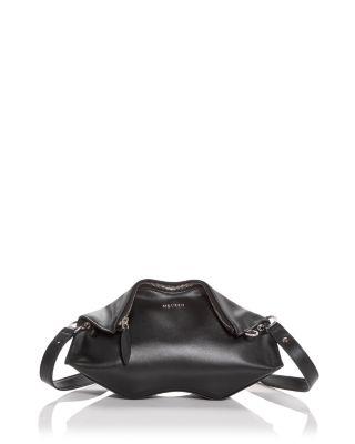 Manta Leather Clutch by MCQUEEN