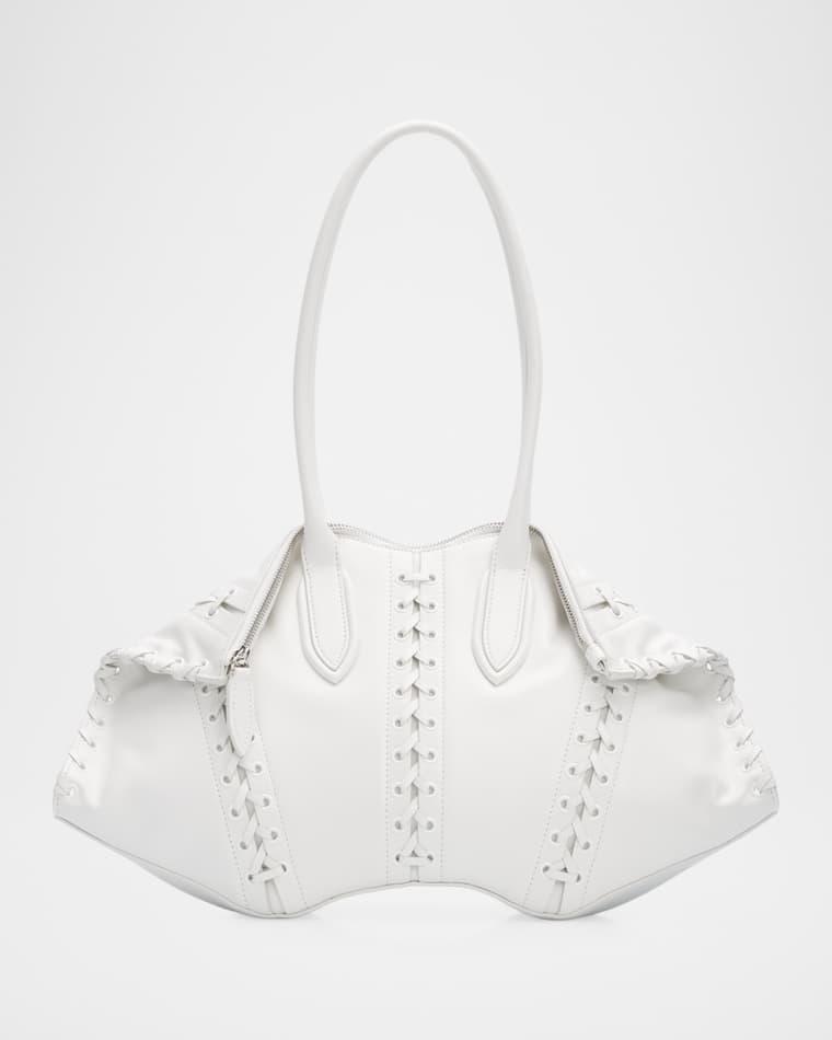 Manta Leather Corset Shoulder Bag by MCQUEEN