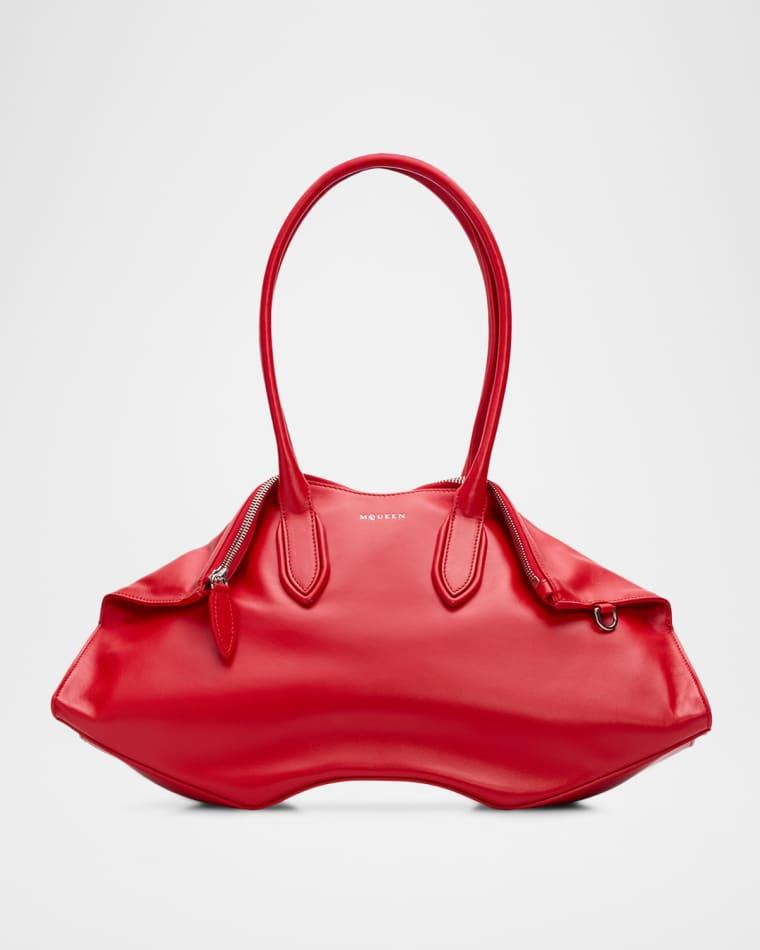 Manta Sculptural Nappa Leather Shoulder Bag by MCQUEEN