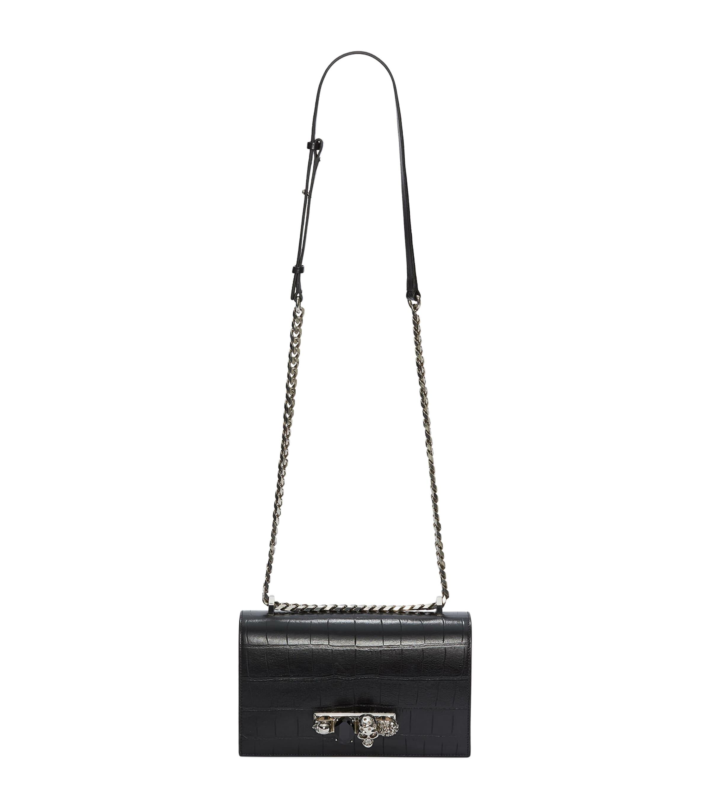 McQueen Leather Jewelled Satchel by MCQUEEN