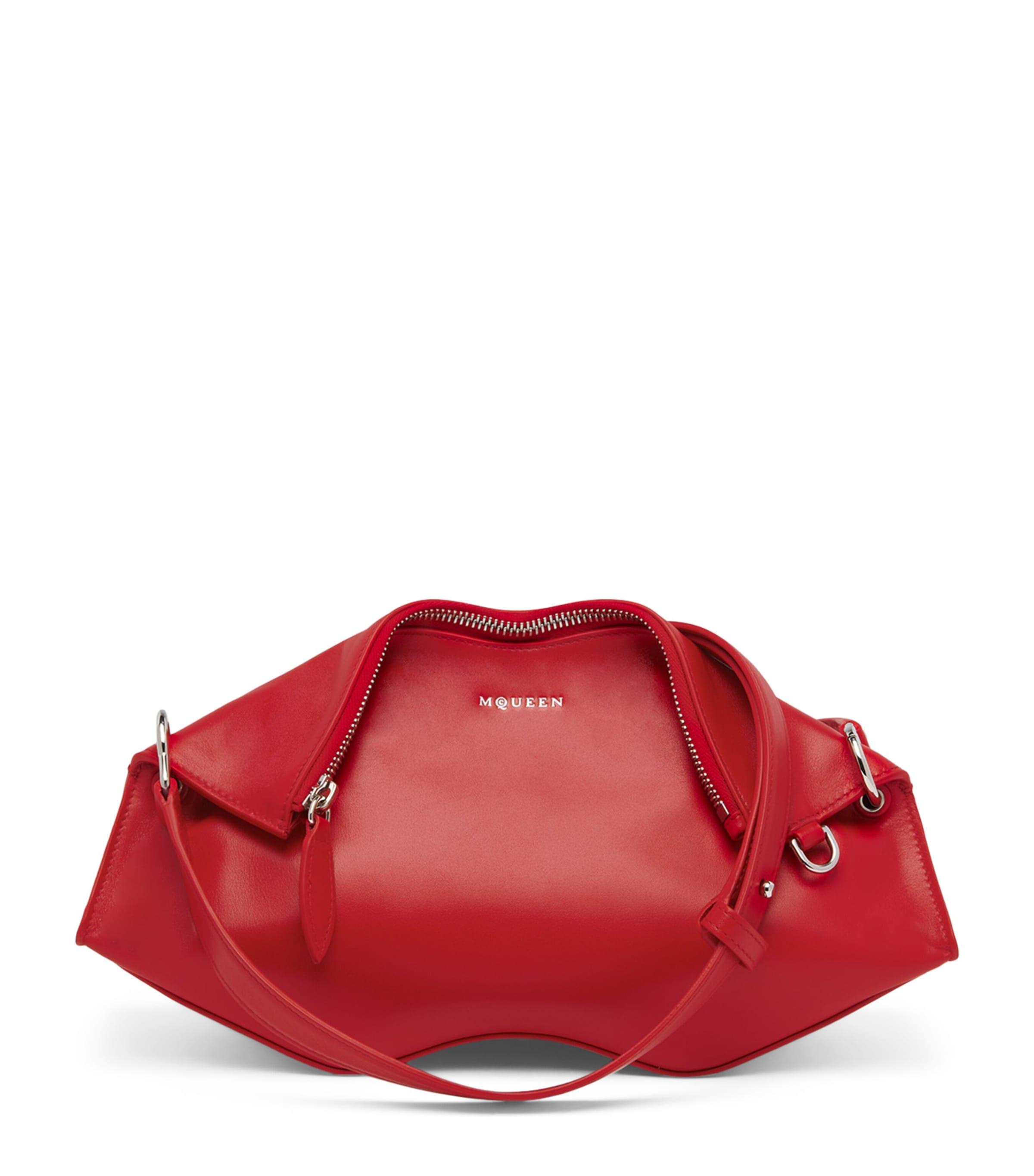 McQueen Leather Manta Clutch Bag by MCQUEEN