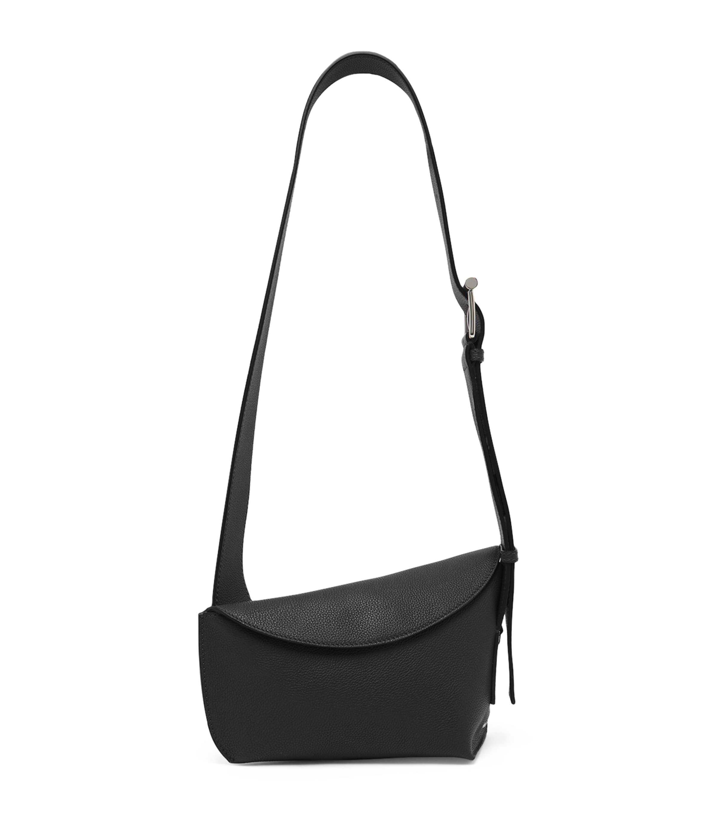 McQueen Leather The T-Bar Sling Cross-Body Bag by MCQUEEN