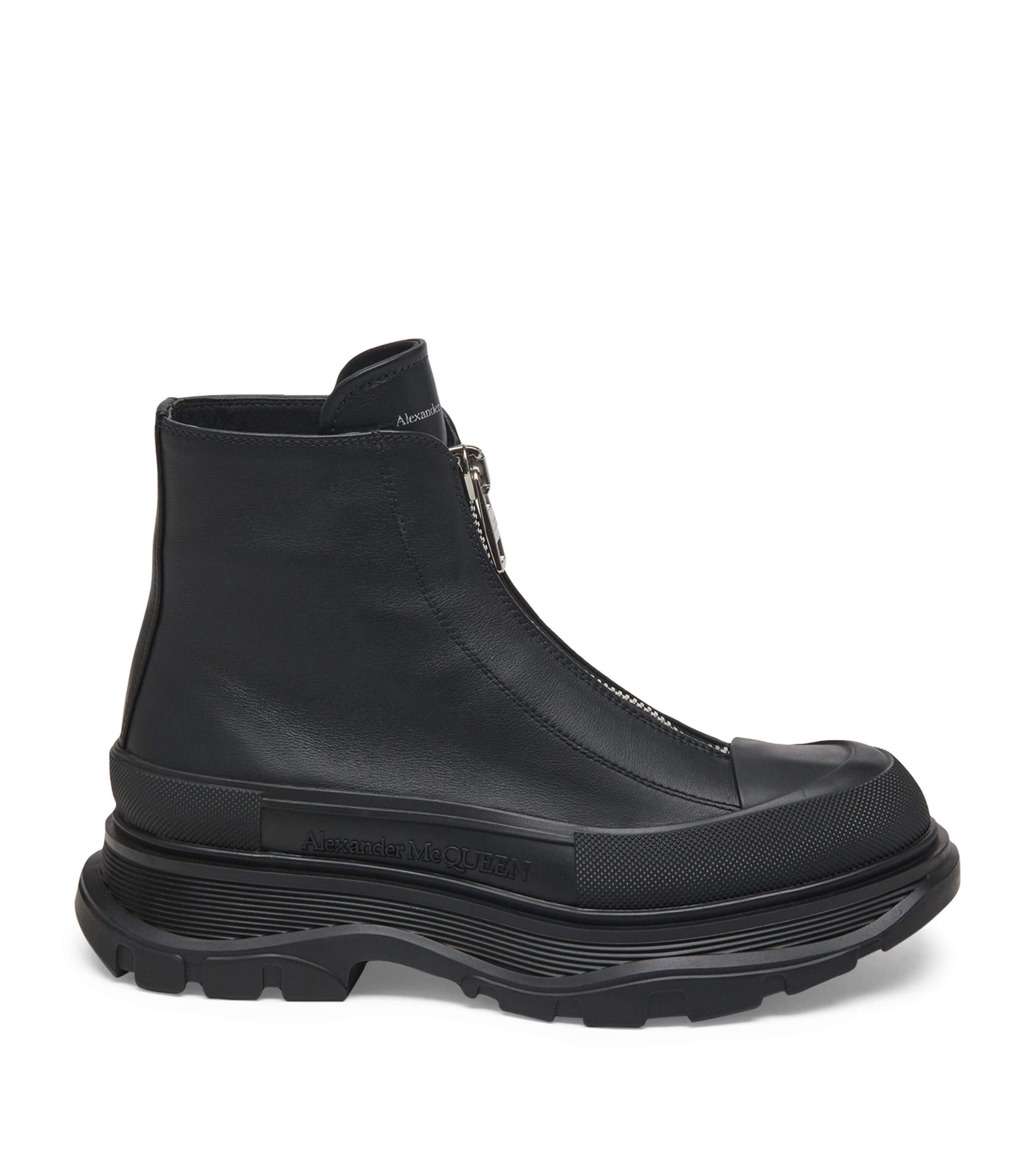 McQueen Tread Slick Boots 45 by MCQUEEN