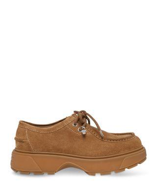 Men's Happy Suede Loafers by MCQUEEN