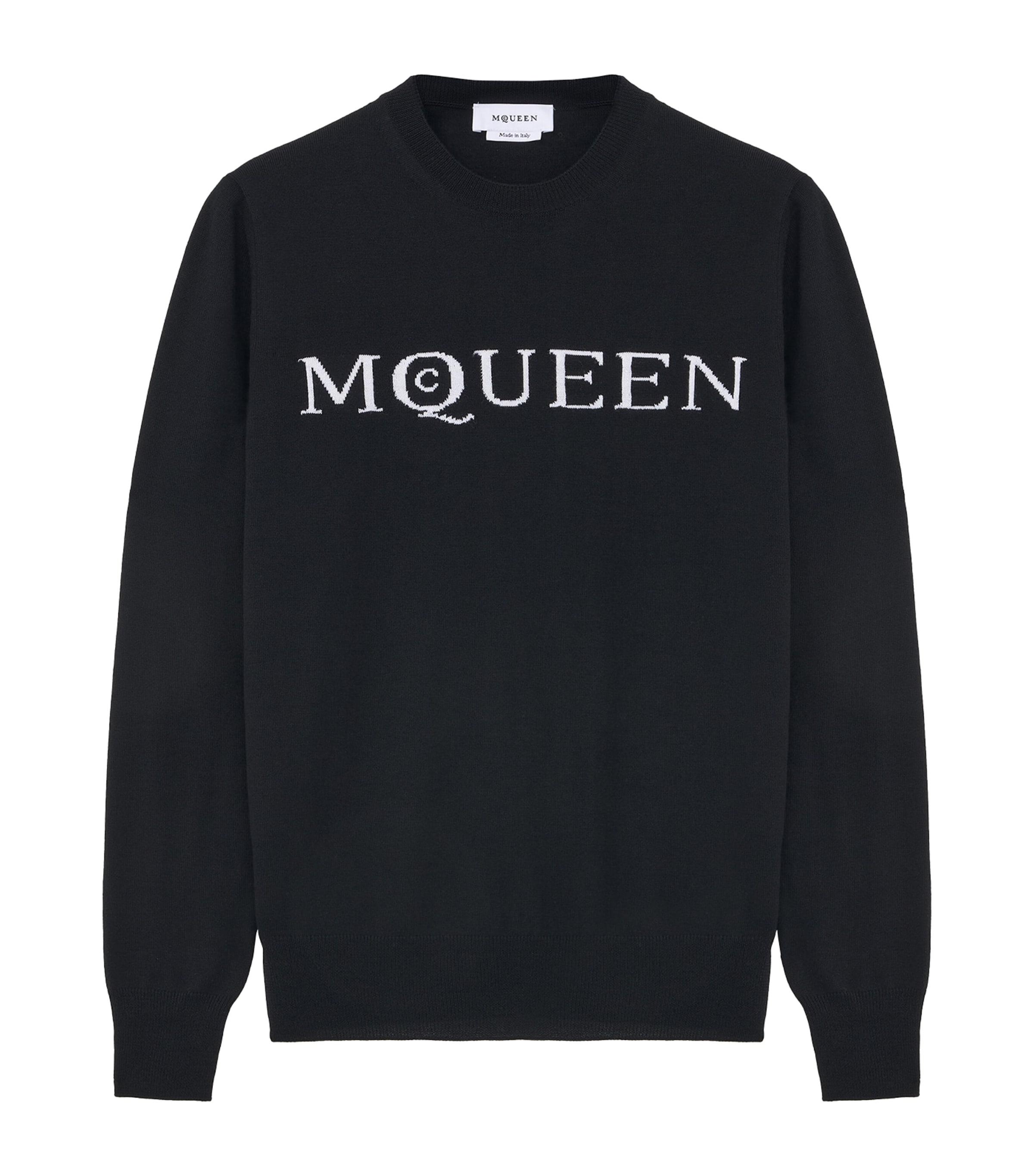 Merino Wool Logo Sweater by MCQUEEN